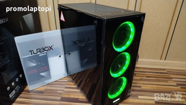 Продавам чисто нов геймърски компютър Turbo-X Erebus E3511, снимка 4 - Геймърски - 53957232