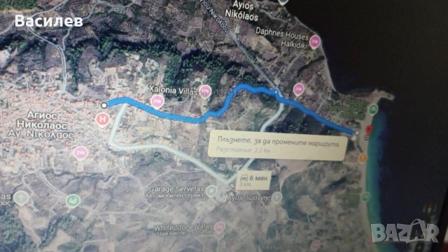 Продавам каменна къша в Агиос Николаос/ Ситония, снимка 4 - Къщи - 52099934