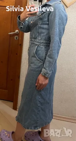 Рокля от деним Reserved, снимка 10 - Рокли - 44939438