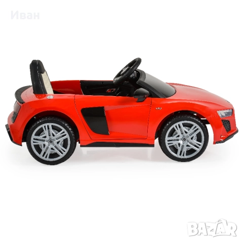 ТОП ЦЕНА!НОВО!Акумулаторна кола Audi R8 Spyder с 12V,EVA гуми,металик, снимка 4 - Електрически играчки - 51982878