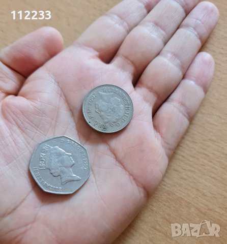 Монети с Елизабет II, снимка 3 - Нумизматика и бонистика - 37985608