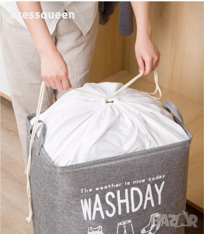 3057 Текстилен кош за дрехи, снимка 5 - Други - 34251613