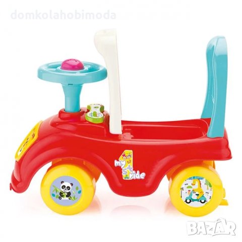 Последни бройки Fisher Price 3в1 Кола за бутене с волан, Клаксон, 48х18х20,5см, Детски телефон, снимка 4 - Коли, камиони, мотори, писти - 36599352