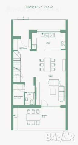 Продава КЪЩА Двуетажена град Варна, Аспарухово, снимка 5 - Къщи - 55837454