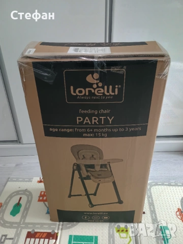 Столче за хранене Lorelli Party, снимка 13 - Столчета за хранене - 54011877