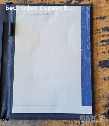 папка луксозна за документи без/с цип Марксман Marksman черен размер А4, снимка 6 - Ученически пособия, канцеларски материали - 52317671