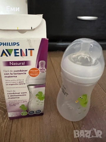AVENT шише за хранене Natural 260ml