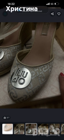 Дамски еспадрили на платформа Lou Jo, снимка 3 - Дамски ежедневни обувки - 51867195