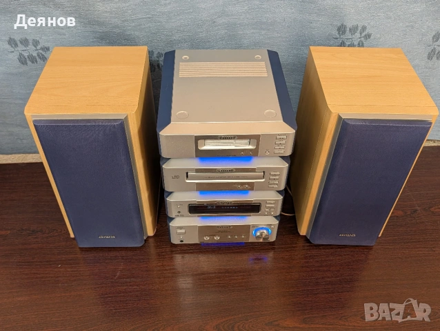 мини система AIWA XR-M99 MKII , отлична! Аудио компонент. , снимка 6 - Аудиосистеми - 54239990