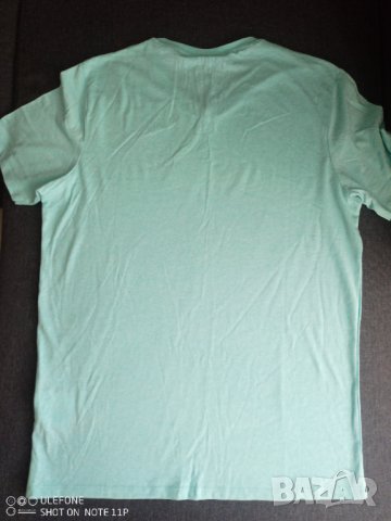 Памучна тениска SMOG размер М цвят Mint, снимка 2 - Тениски - 39093917