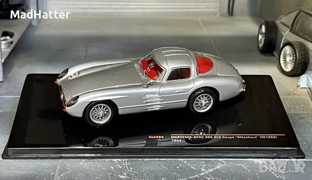 Mercedes-Benz 300 SLR Coupe - 1/43 - IXO / Мерцедес-Бенц, снимка 4 - Колекции - 56090591