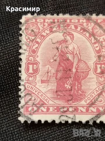 One Penny 1909 г. , снимка 6 - Филателия - 53156902