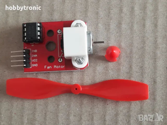 Модул L9110 с перка, пропелер, вентилатор , снимка 2 - Друга електроника - 48975511