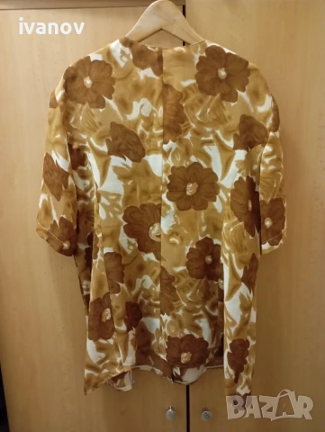 Дамска блуза коприна , снимка 4 - Ризи - 50504353