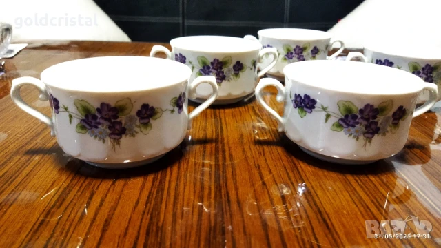 стар немски порцелан купички , снимка 3 - Антикварни и старинни предмети - 50541125