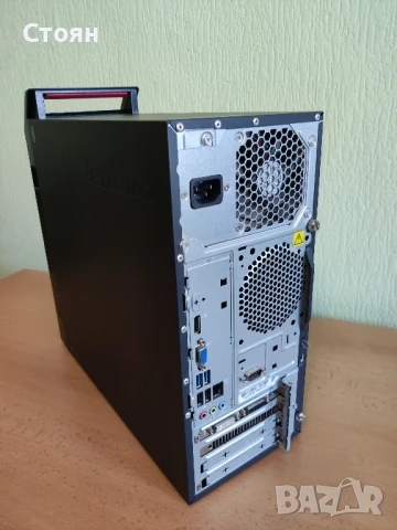 Компютър Lenovo + монитор Samsung, снимка 4 - Работни компютри - 50569442