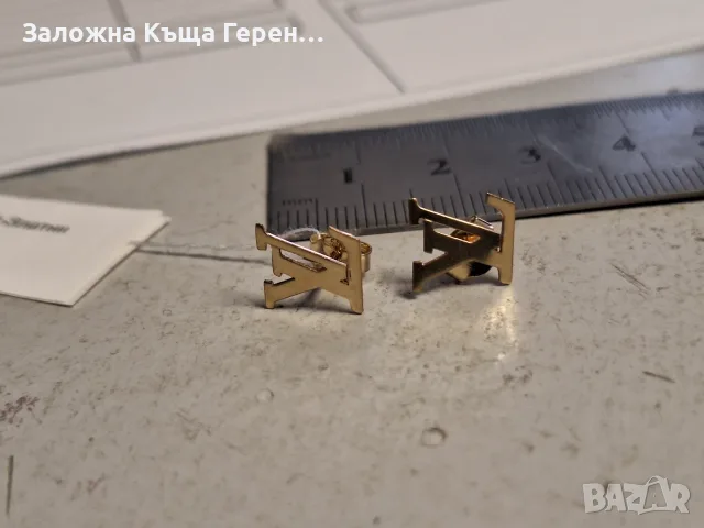 Златни обеци 1гр.14к, снимка 2 - Обеци - 56460266