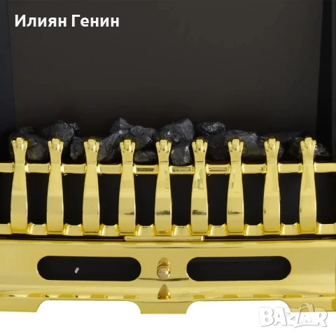 Електрическа камина HOMCOM, свободностояща или за вграждане, с ефект на пламък, снимка 2 - Камини - 50660949