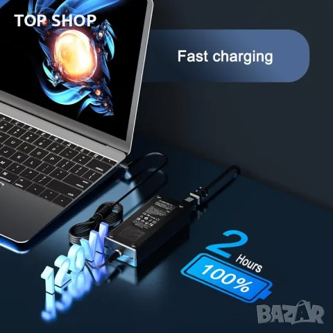 Зарядно за лаптоп Asus 120W 19V 6.32A, ADP-120ZB G53 G60 N550 N56VZ Q550 GL551 N46 N76VZ N55SF, снимка 7 - Захранвания и кутии - 49500136