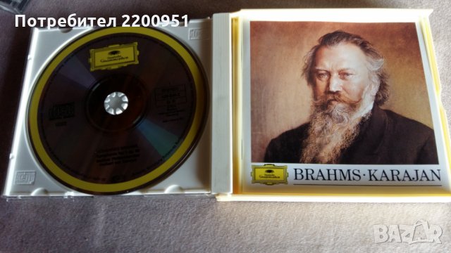 J. BRAHMS, снимка 2 - CD дискове - 31930802