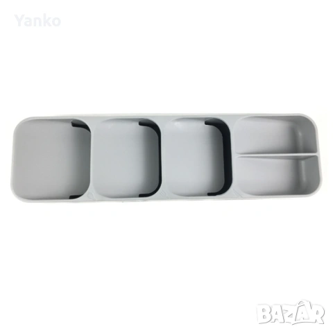 Органайзер за прибори. Размер: 39,6*11*5,5 (cm) Цвят: сив, снимка 3 - Други - 53931745