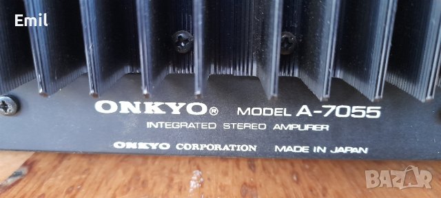 Onkyo A-7055 Solid State Stereo Pre-Main Amplifier , снимка 7 - Ресийвъри, усилватели, смесителни пултове - 42445288