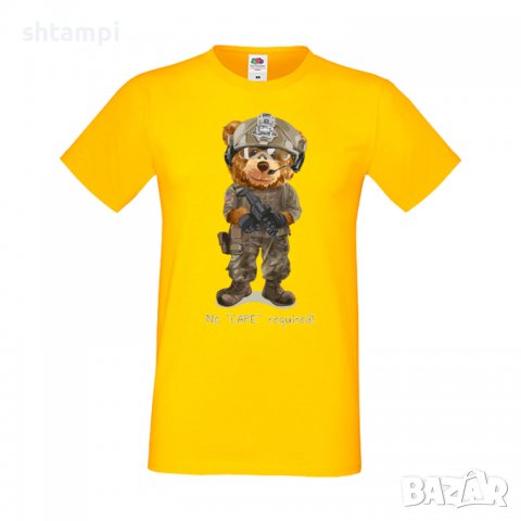 Мъжка тениска  bear No CAPE required,Мече,Меченце,Животно, Играчка,Изненада,Подарък,Повод,, снимка 13 - Тениски - 37293740