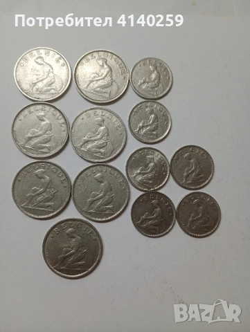 Белгия монета 1 франк 1922 г , снимка 1