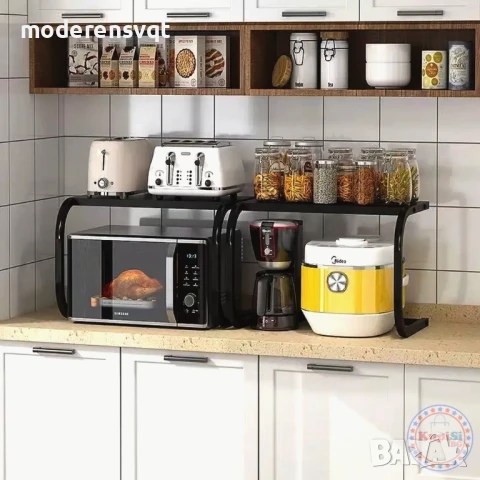 Кухненска етажерка за микровълнова, снимка 4 - Микровълнови - 50969775