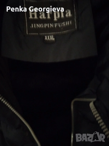 тъмно синьо го-128,д- 80 см, снимка 3 - Якета - 51944334