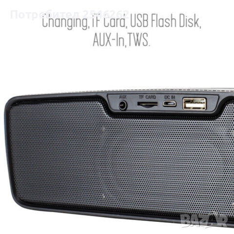 Преносима Bluetooth тонколонка S2025 - Мощен звук, стилен дизайн и безгранична свобода, снимка 2 - Bluetooth тонколони - 52924225