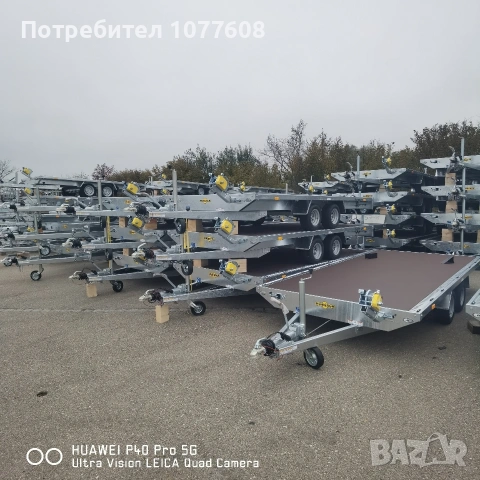 Автомобилно ремарке Humbaur до 750кг, снимка 18 - Ремаркета - 53908164
