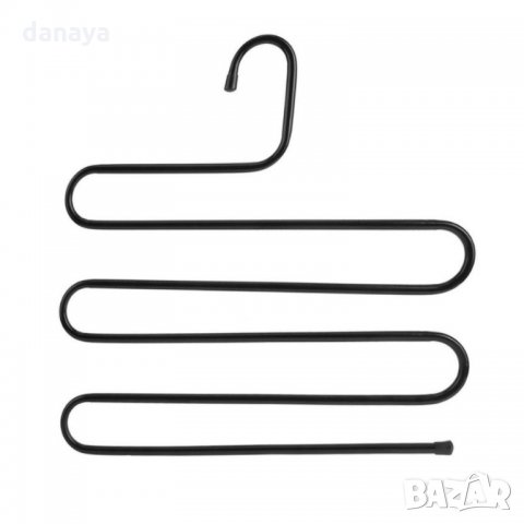 2008 S образна закачалка за панталони и поли, органайзер, снимка 5 - Органайзери - 32021966