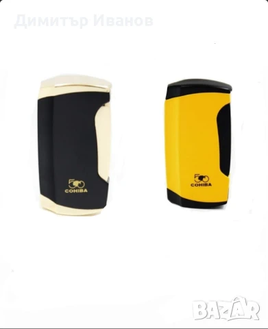 Cohiba подаръчен комплект от запалка с пънчър и ножица за пури 50 годишнина , снимка 6 - Запалки - 50998895