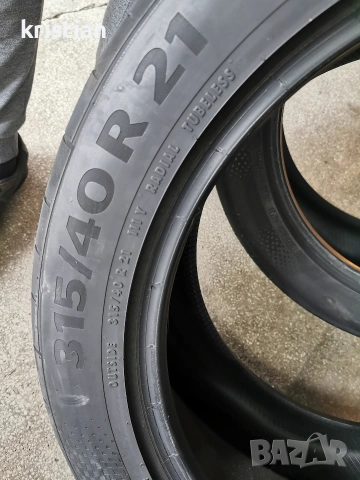 275 45 21 и 315 40 21 continental нови, снимка 6 - Гуми и джанти - 54236328
