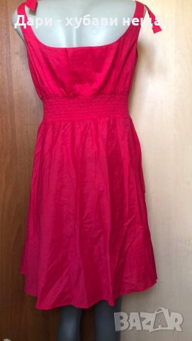 Лятна памучна розова рокля👗М,L👗арт.4427, снимка 4 - Рокли - 37836379