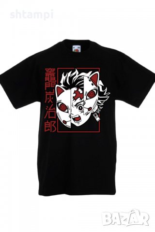 Детска тениска Demon Slayer Tanjiro Tonos,Анимация,игра,Празник,Повод, снимка 2 - Детски тениски и потници - 37946615