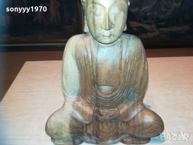БУДА - фигура от дърво ръчна изработка 0101211734, снимка 6 - Колекции - 31271568
