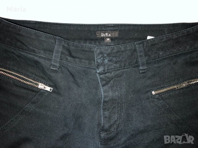Черен панталон DIKA, снимка 4 - Панталони - 31901436
