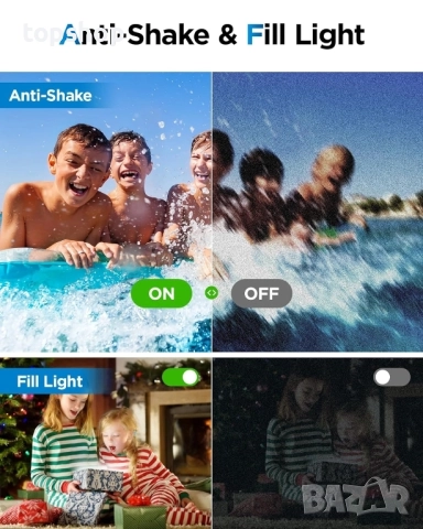 48MP UHD цифрова камера: PEEIPM Vlogging камерата използва най-новата CMOS система за измерване..., снимка 8 - Камери - 51572509