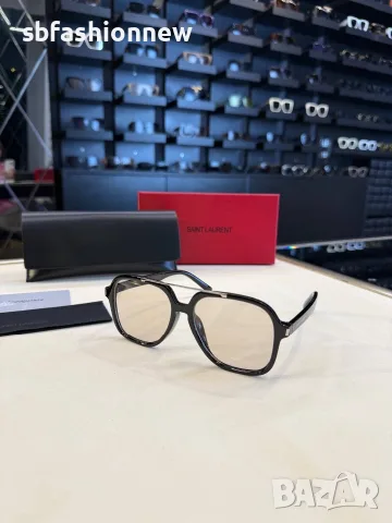 Saint Laurent очила с лого YSL, снимка 4 - Слънчеви и диоптрични очила - 55759980