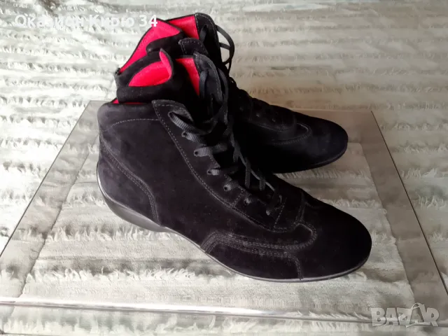 Боти шофьорски велурени Sabelt, снимка 3 - Мъжки боти - 49645657