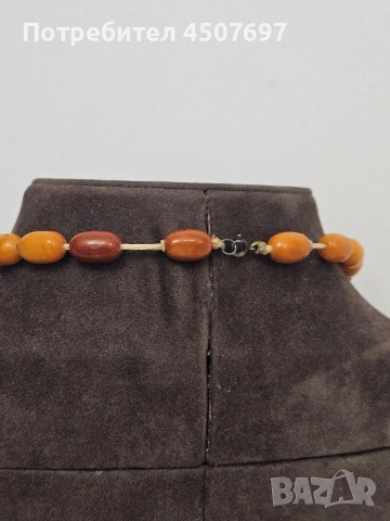 старо Кехлибарено колие., снимка 13 - Колиета, медальони, синджири - 53204247