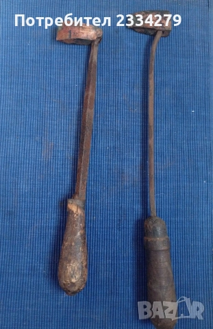 Стари занаятчийски инстументи, ръчно изработени през 19-20век., снимка 10 - Антикварни и старинни предмети - 39969492