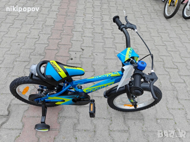 SPRINT Велосипед 16" ROBIX син, снимка 3 - Велосипеди - 53918248