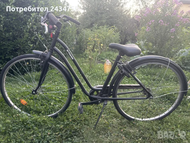 Дамски Велосипед черен , снимка 3 - Велосипеди - 56538883