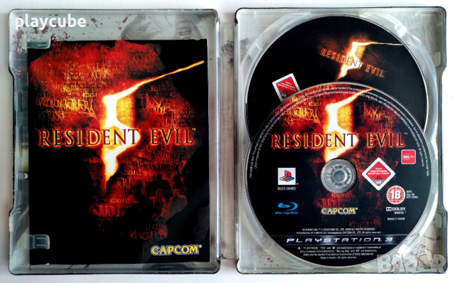 Resident Evil 5 - Steelbook - Playstation 3 - PS3, снимка 2 - Игри за PlayStation - 44807504