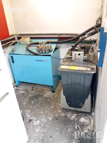 Два броя хидравлични станции от асансьори с резервоари 200л. всяка пълни с хидравлично масло AJIP. , снимка 6 - Хидравлични и пневматични чукове - 52531758