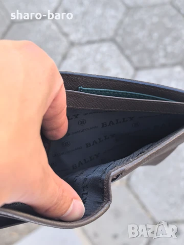 Мъжко портмоне Bally of Switzerland , снимка 5 - Портфейли, портмонета - 51125383