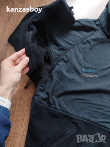 columbia titanium portland oregon u.s.a. 2.0 Full Zip Fleece Jacket - страхотно мъжко яке 2XL, снимка 6 - Якета - 52910250